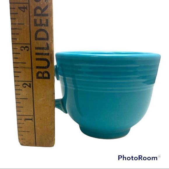 Homer Laughlin Fiesta Turquoise Coffee Cup - Picture 5 of 6